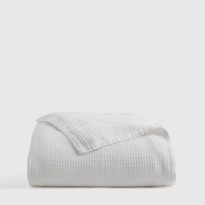 Quince Ribbed Cotton Coverlet